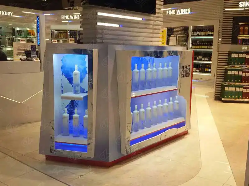 ชั้นโชว์ ดิสเพลย์ smirnoff