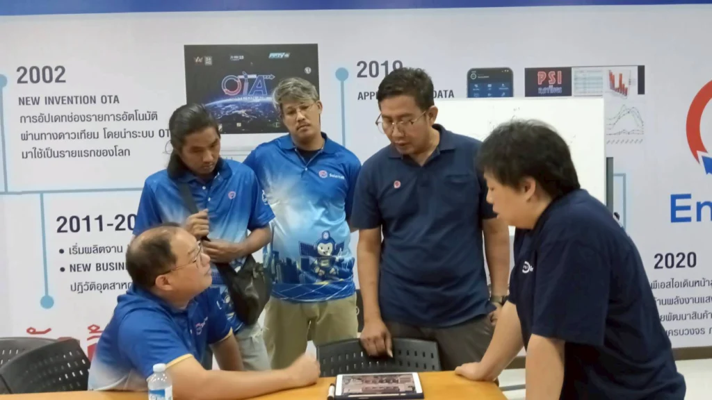 อบรมความรู้ด้าน solar cell จาก PSI